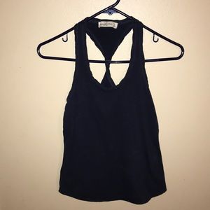Abercrombie & Fitch Dark Navy Blue Tank Top